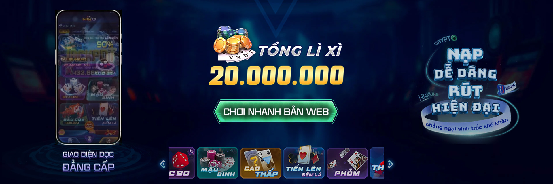 Win79 AZZ 🎖️ Tải Game Bài Đổi Thưởng Online 79WIN VIP 2025 7 win79 banner