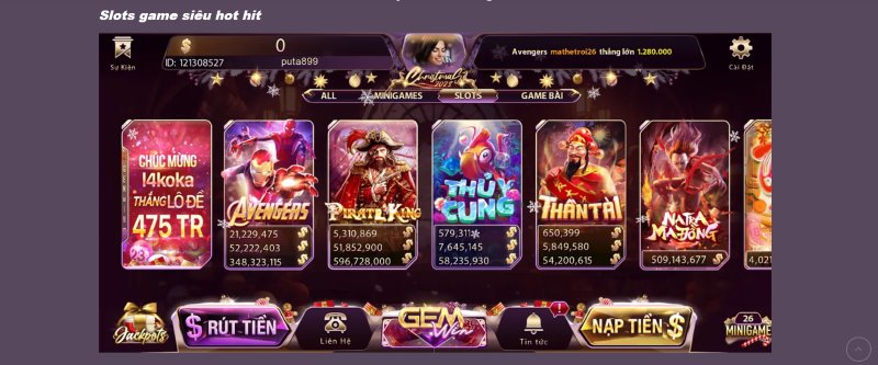 Cổng game Gemwin – Nơi đam mê được giải tỏa trọn vẹn 3 Giao diện tạo ấn tượng ngay từ lần đầu